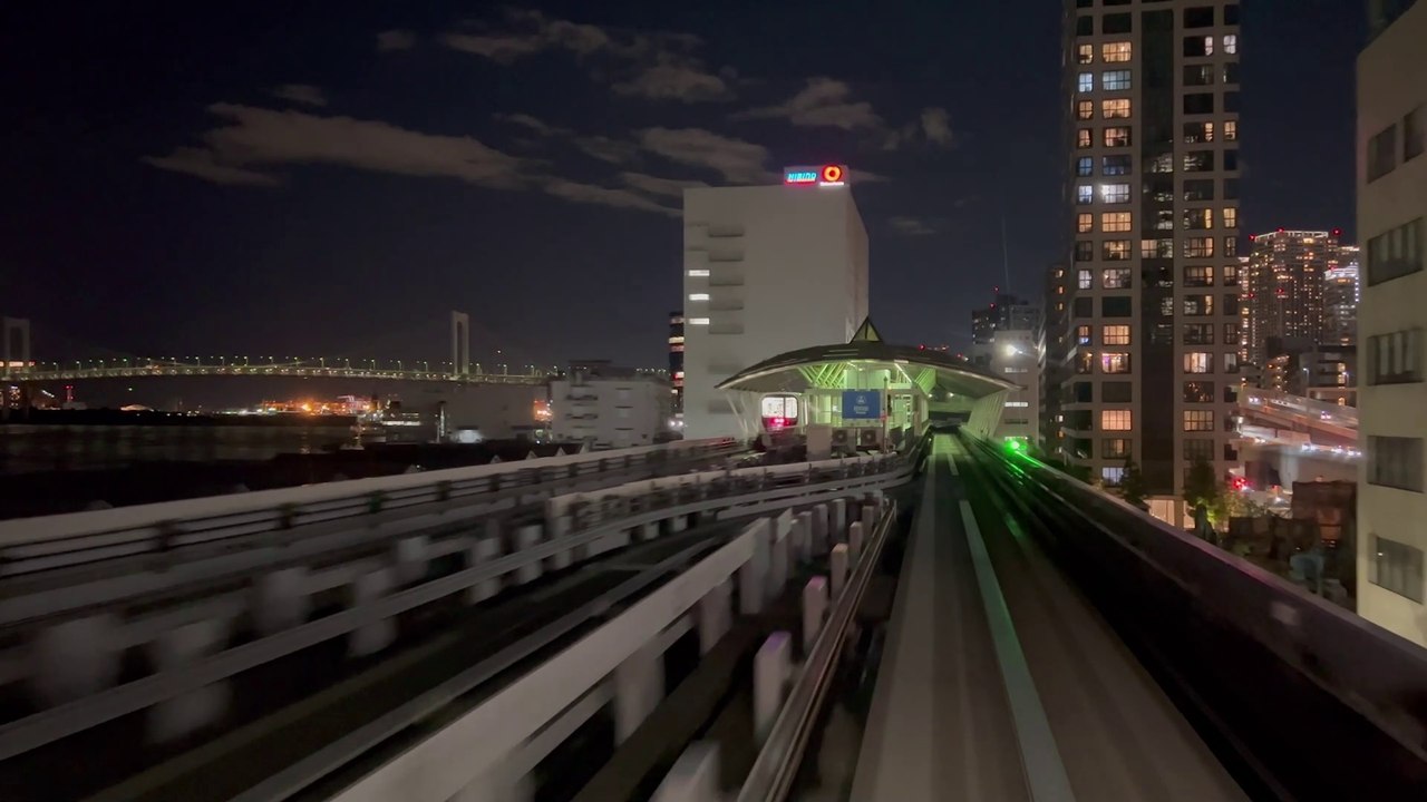 Tokyo Yurikamome Line Nightride (Pt. 7)