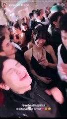 Aitana y Sebastián Yatra en la boda de Lele Pons