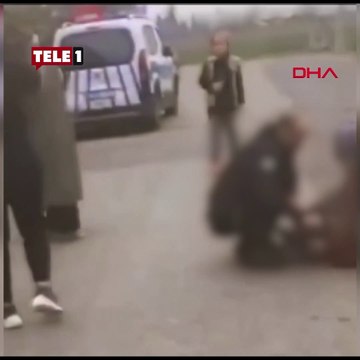 Polis eşliğinde çocuklarını görmeye giden kadını eski kocası bıçaklayarak öldürdü