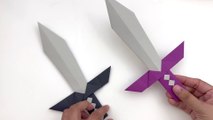 How To Make Easy Paper Sword Toy  For Kids / Nursery Craft Ideas / Paper Craft Easy / KIDS crafts