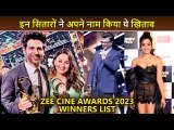 Zee Cine Awards 2023 Winner List Alia, Kartik, Rashmika, Anil Kapoor Win The Trophy