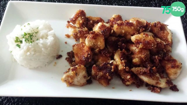 Bouchées croustillantes de poulet