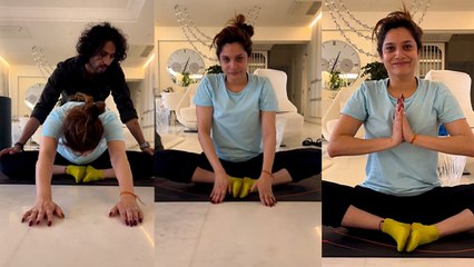 Video herunterladen: Ankita Lokhande Leg Stretching Workout करते बुरा हाल, Leg Stretching करने से क्या होता है | Boldsky