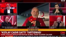 Kızılay Başkanı Kerem Kınık'tan canlı yayında itiraf gibi açıklama