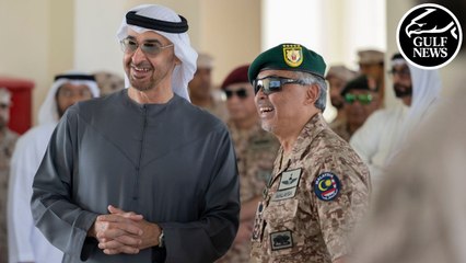 UAE President and Malaysian King observe joint military exercise 'Desert Tiger 6'