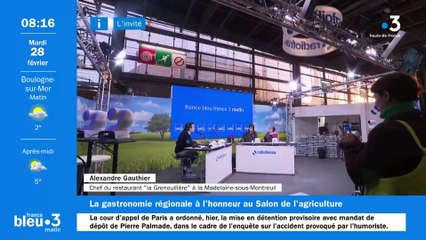 Gastronomie : "il est temps de montrer notre diversité", selon le chef Alexandre Gautier