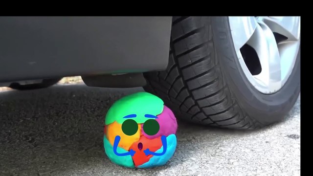 Test the Effect of a Vehicle on Jelly, Toothpaste, and Coca-Cola by Crushing Both Hard and Soft Items