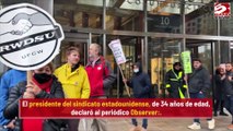 El primer líder sindical de Amazon viaja a Coventry en solidaridad con las huelgas en Reino Unido