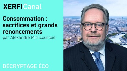 Consommation : sacrifices et grands renoncements [Alexandre Mirlicourtois]