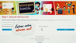 Ville de Dunkerque - Mes démarches en ligne : Comment s'inscrire sur Kiosque famille ?