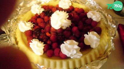 Tarte framboises