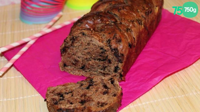 Brioche tressée aux pépites de chocolat