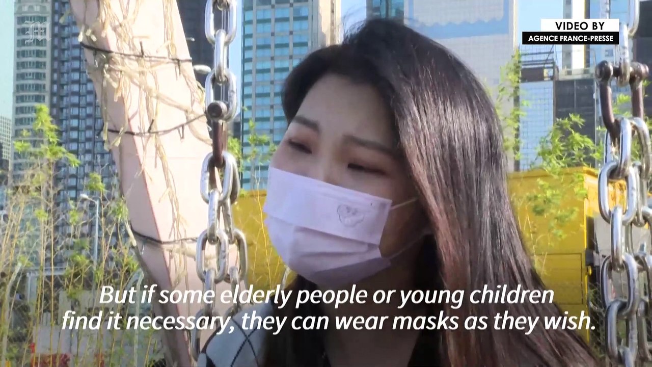 Hong Kong scraps mask mandate after almost 1,00...