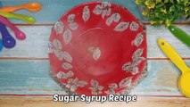 Sugar Syrup Recipe For Cakes | Perfect Sugar Syrup Recipe | Simple Easy Sugar Syrup |