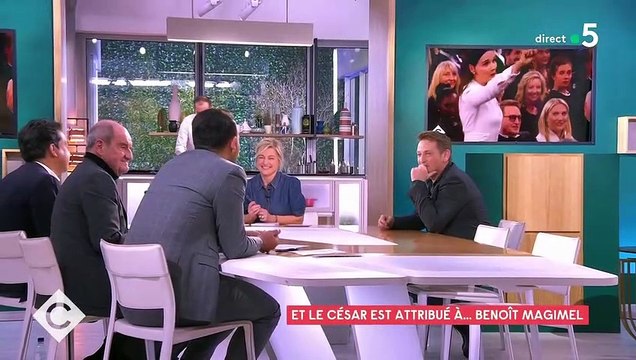 Benoît Magimel s'est exprimé sur les César et le coup d'éclat de son ex, Juliette Binoche sur le plateau de C à vous