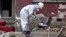 İstanbul Kartal’da, yıkım kararı alınan yapılarda asbest denetimi