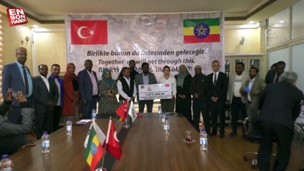Etiyopya'da depremzedeler için 3,5 milyon lira toplandı