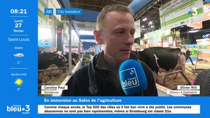 En direct du salon de l'agriculture 2023 : Olivier Wilt de Dachstein