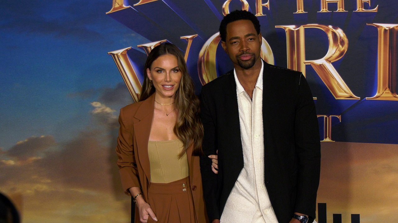Nina Senicar and Jay Ellis "History of the World: Part II" Premiere Black Carpet