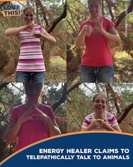 Can this energy healer talk to animals ?!?!