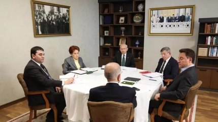 Toplantıda 2 Mart'ta belirleneceği söylendi... 6'lı masanın adayı belli oluyor