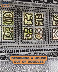 Covering my house with doodles !!