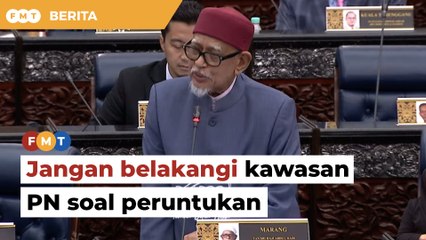 Jangan hanya kutip cukai, ambil hasil tapi kawasan PN dibelakangi, Hadi tegur Putrajaya