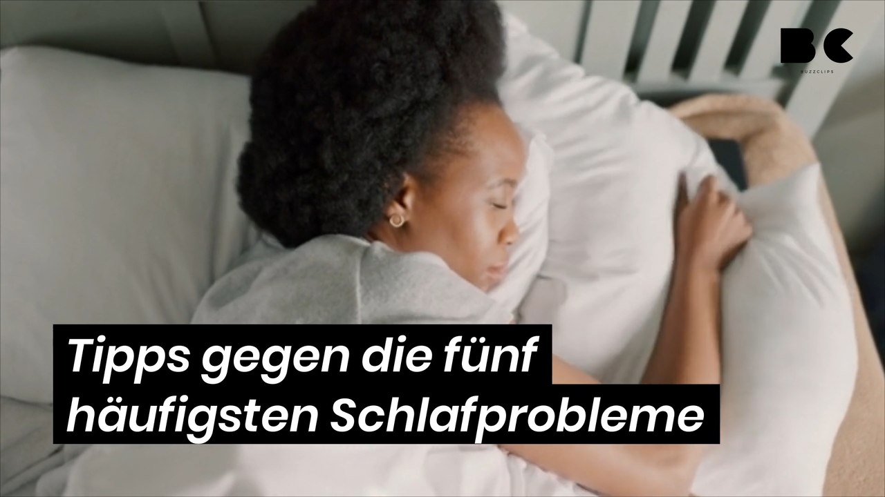 Tipps gegen die fünf häufigsten Schlafprobleme