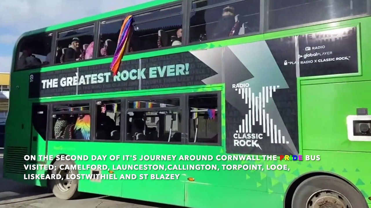 Pride bus tours the county
