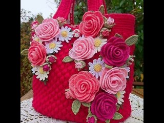 Crochet| Crochet hand bag