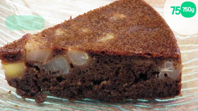 Gâteau aux poires et aux noix