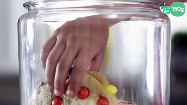 Cookies au beurre de cacahuètes et smarties