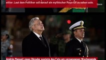 Mexikanischer Präsident teilt merkwürdiges Foto von Maya-Elfe