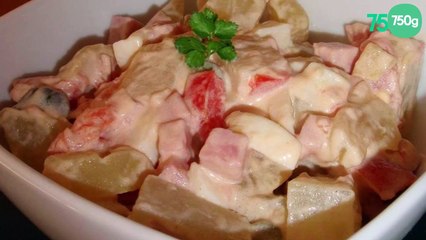 Salade piémontaise au jambon