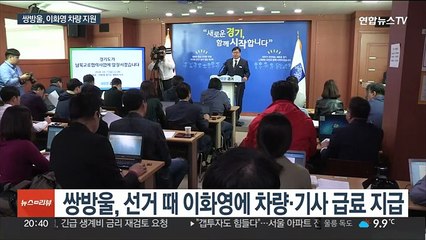 쌍방울, 도지사 선거 때 이화영에 차량 등 지급