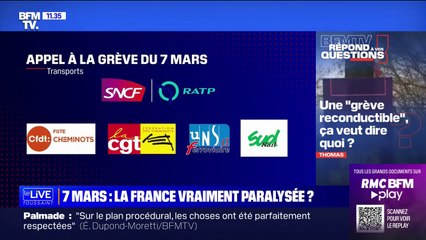 Une "grève reconductible", ça veut dire quoi? BFMTV répond à vos questions