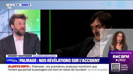 Affaire Palmade: le bébé de la passagère de l'autre véhicule né "viable et vivant" le soir de l'accident