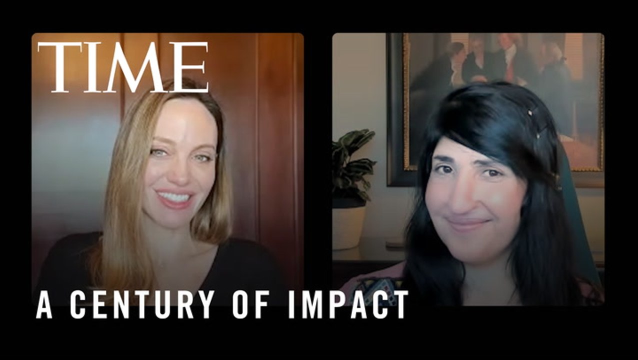 Bibi Aisha Talks to Angelina Jolie