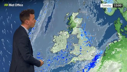 Met Office Afternoon Weather Forecast 28/02/23 – Rather cloudy