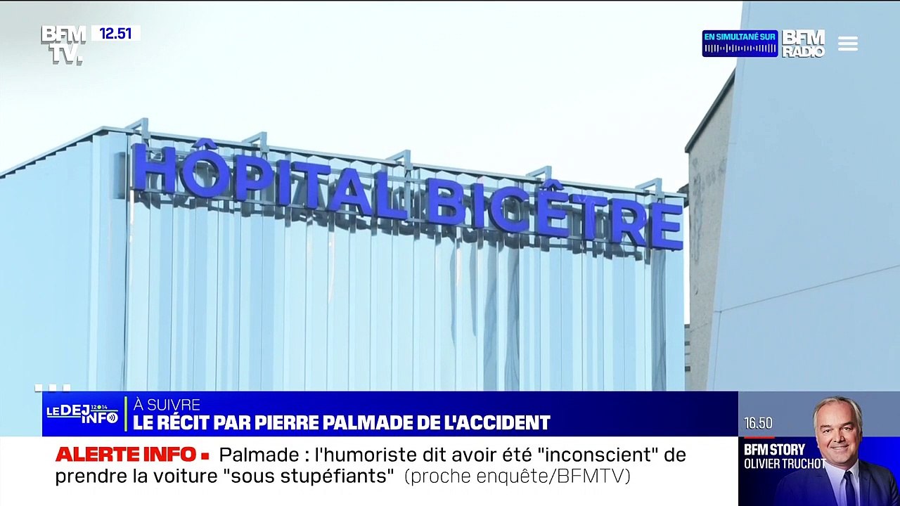 Reportage de BFMTV sur l'affaire Palmade et les circonstances de plus en plus précises de l'accident qu'il a provoqué