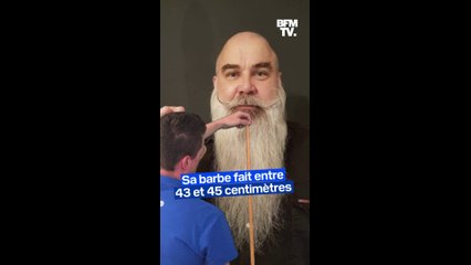 Ce Français va participer au championnat du monde de barbe longue