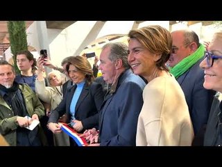 Renaud Muselier au Salon de l'agriculture pour parler de l'eau et du loup