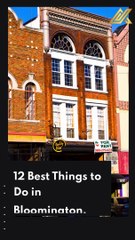 12 Best Things to Do in Bloomington, Indiana #shorts