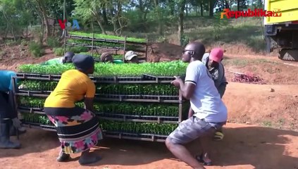 Warga Desa di Rwanda Pilih Truk Listrik