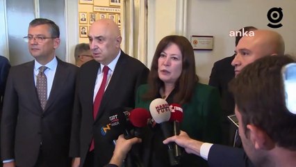 İYİ Parti Grubu, CHP Grubu'nu TBMM'de ziyaret etti: Gündem deprem bölgesindeki seçmenler