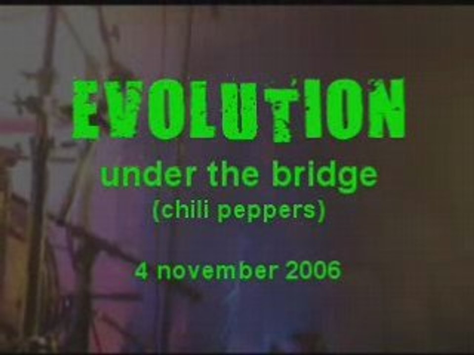 Under the bridge (chili peppers)