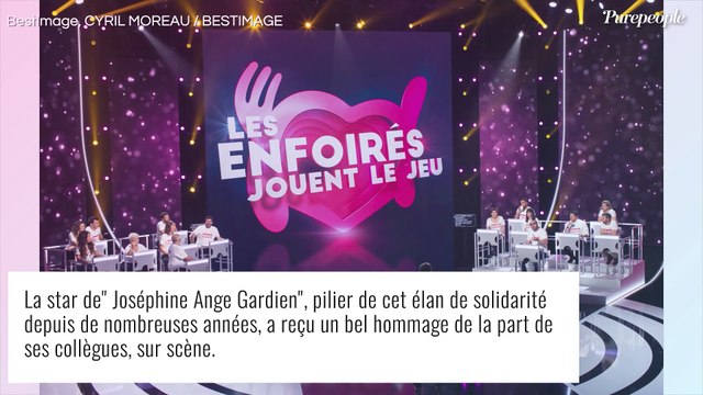 C'était magnifique : Mimie Mathy mise à l'honneur par la troupe des Enfoirés, elle en pleure encore