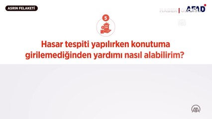 AFAD sıkça sorulan soruları yanıtladı: İşte en çok merak edilenler