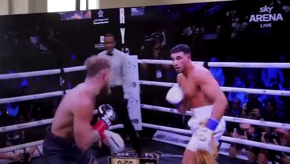 Israel Adesanya Reacts to Jake Paul vs Tommy Fury Boxing Bout