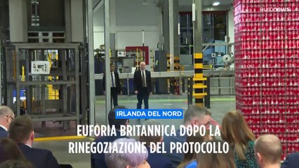 Sunak: "Ripristino e salvaguardia della sovranità dell'Irlanda del Nord"